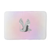 Silver Heels Pastels Badmat (Voorkant)