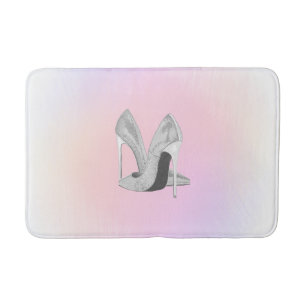 Silver Heels Pastels Badmat