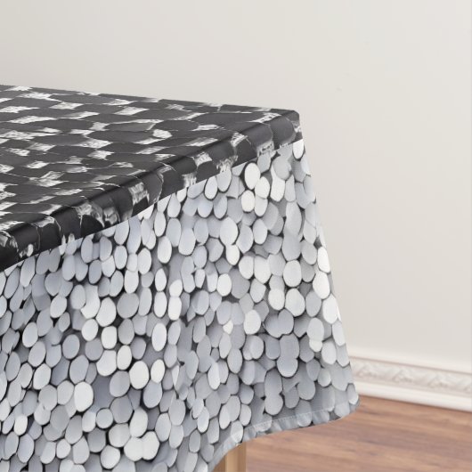 Silver Here AI art Tafelkleed (Voorbeeld)