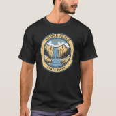 Silver Herfst State Park Oregon Badge  T-shirt (Voorkant)