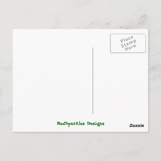 Silver Herfsten Park Briefkaart (Achterkant)