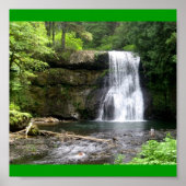 Silver Herfsten Park Poster (Voorkant)