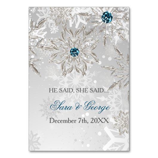 Silver Hij zei: "vrijgezellenfeest spelkaart" Kaart (Voorkant)