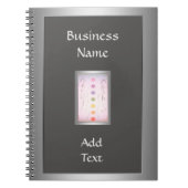 Silver Holistic Healing Hands Notitieboek (Voorkant)