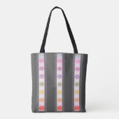 Silver Holistic Healing Hands-ontwerp Tote Bag (Achterkant)