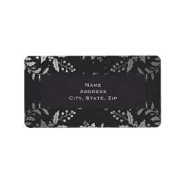 Silver Holly Etiket