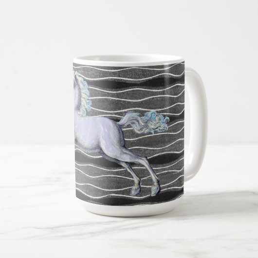 Silver Horse  Art Mok Cup (Voorkant rechts)