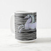 Silver Horse  Art Mok Cup (Voorkant links)