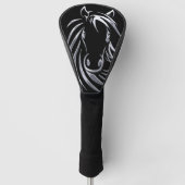 Silver Horse Head Golfheadcover (Voorkant)