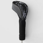 Silver Horse Head Golfheadcover (Schuin)
