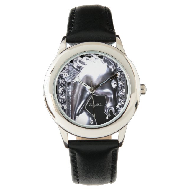 Silver Horse Horloge (Voorkant)