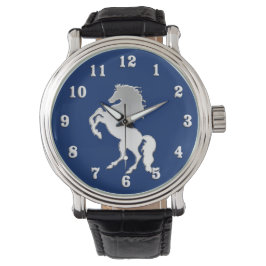 Silver Horse Horloge
