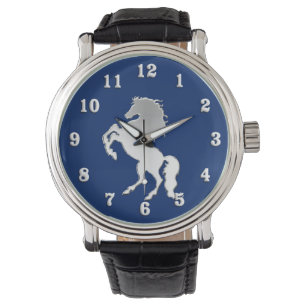 Silver Horse Horloge