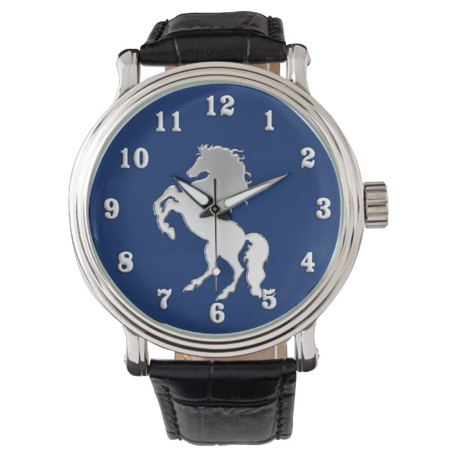 Silver Horse Horloge (Voorkant)