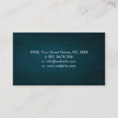 Silver Infinity Symbool - boomtak Visitekaartje (Achterkant)