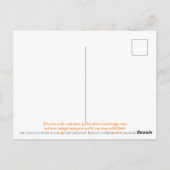 Silver Island Map Briefkaart (Achterkant)