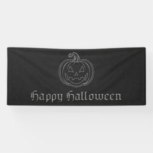 Silver Jack O' Lantern Halloween Spandoek