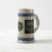 SILVER JACKET SHOWDOWN BEER STEIN BIERPUL (Voorkant rechts)