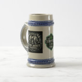 SILVER JACKET SHOWDOWN BEER STEIN BIERPUL (Voorkant links)