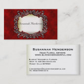 Silver Jewel op de Visitekaartjes van Red Velvet (Voorkant / Achterkant)