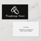 Silver jewells belt logo-visitekaartje visitekaartje (Voorkant / Achterkant)