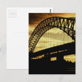 Silver Jubilee Bridge Briefkaart (Voorkant / Achterkant)