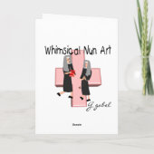 Silver Jubilee Gifts for Nuns Kaart (Achterkant)