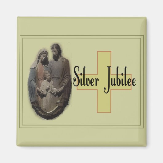 Silver Jubilee Gifts for Nuns Magneet (Voorkant)
