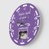 Silver Jubileum 25 jaar voegt foto paars toe Grote Klok (Hoek)