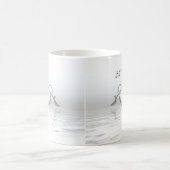 Silver Jubileum Dolphins en Heart Koffiemok (Center)