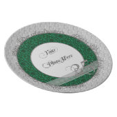 Silver Jubileum Foto Bord Damask Green (Rechter zijde)