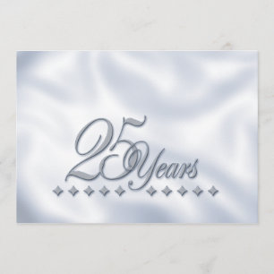 Silver Jubileum nodigt uit Kaart