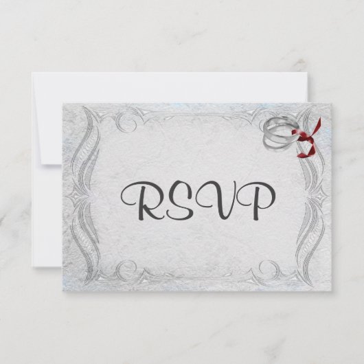 Silver Jubileum RSVP Kaartje (Voorkant)