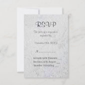 Silver Jubileum RSVP Kaartje (Achterkant)
