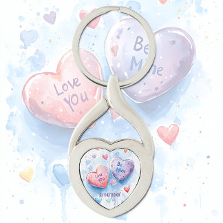 Silver Jubileum Sweetheart Sleutelhanger