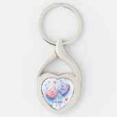 Silver Jubileum Sweetheart Sleutelhanger (Voorkant)