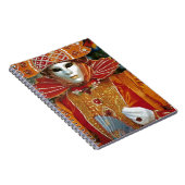 Silver Kabuku Mask Notitieboek (Rechterzijde)