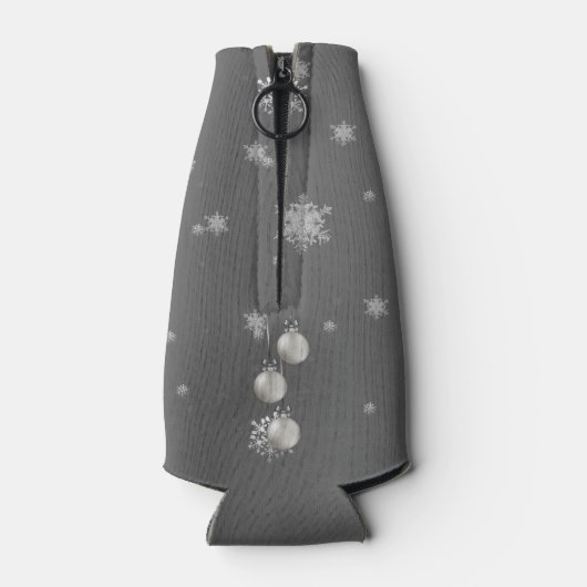 Silver kerstsierfleskoeler flesjeskoeler (Achterkant)