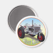 Silver King Tractor Magneet (Voorkant / Achterkant)