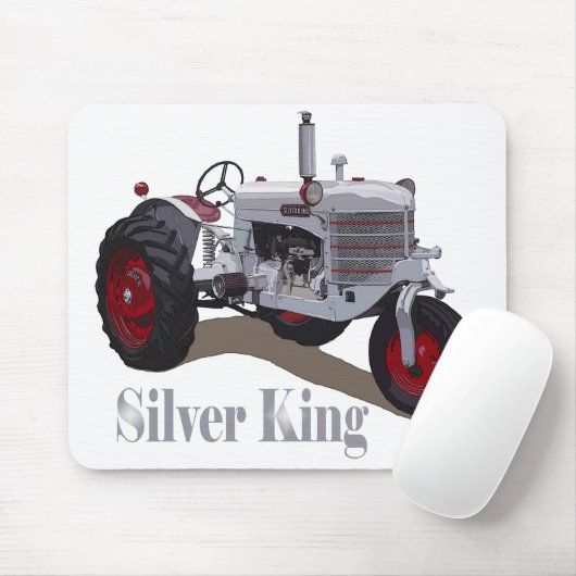 Silver King Tractor Muismat (Met muis)
