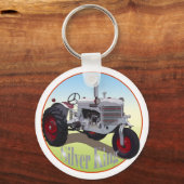 Silver King Tractor Sleutelhanger (Voorkant)