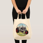 Silver King Tractor Tote Bag (Voorkant (product))