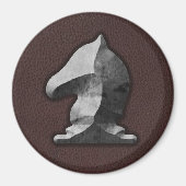 Silver Knight - Zero Grativity Chess (SLS) Magneet (Voorkant)