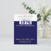 Silver Knights Class Reunion Briefkaart (Staand voorkant)