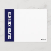 Silver Knights Class Reunion Briefkaart (Achterkant)