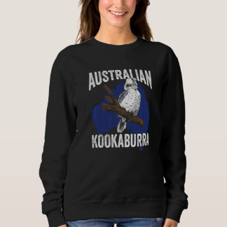 Silver Kookaburra Australia Map Australian Laughin Trui