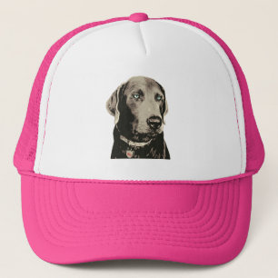 Silver Lab 100% Labrador Trucker Hat Trucker Pet