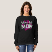 Silver Lab Mama Fur Mom Dog Trui (Voorkant volledig)