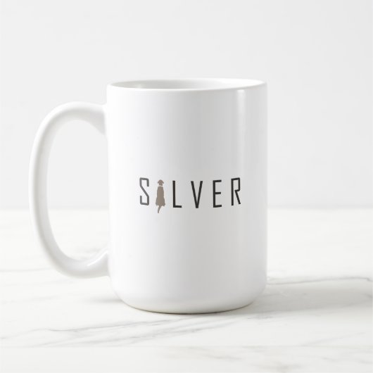 Silver Lab-Mok Koffiemok (Links)