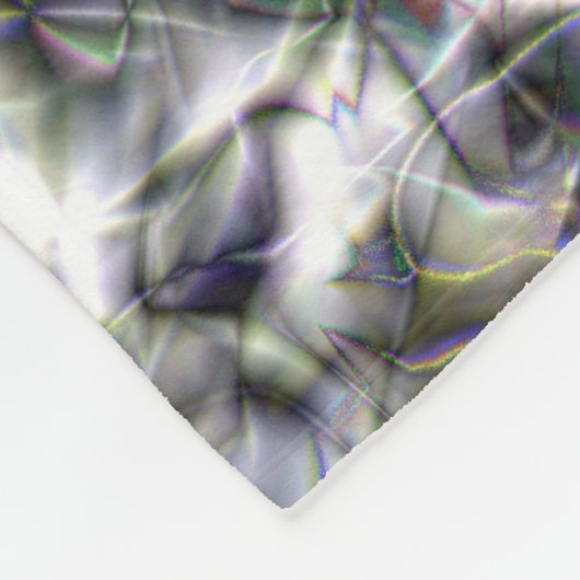 Silver Lace Fleece Deken (Hoek)